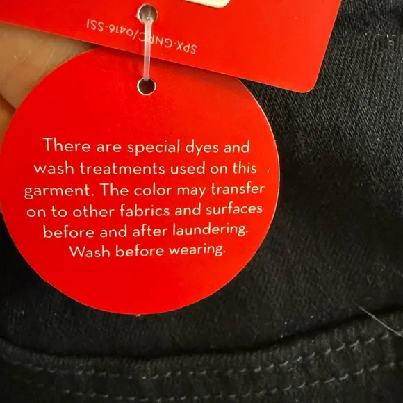 SPANX Black Skinny Jeans. - Picture 6 of 13